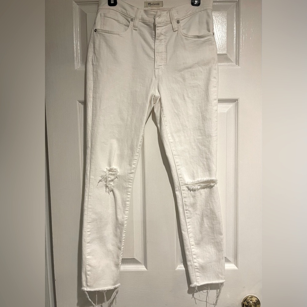 Made-well Jeans Women's Highrise Skinny Crop Sz 28